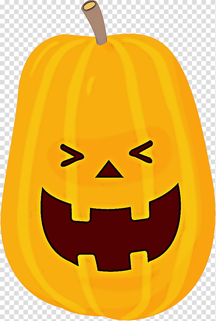 Jack-o-Lantern halloween carved pumpkin, Jack O Lantern, Halloween , Calabaza, Orange, Jackolantern, Yellow, Fruit transparent background PNG clipart