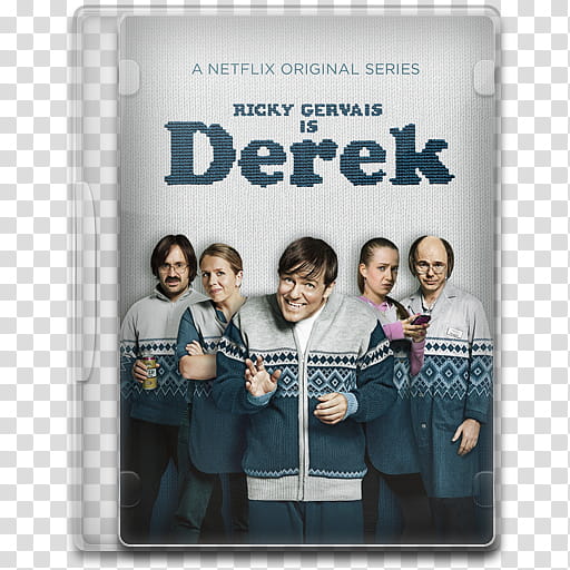TV Show Icon , Derek, Ricky Gervais is Derek case transparent background PNG clipart