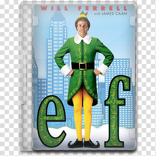 Movie Icon Mega , Elf, Elf movie cover transparent background PNG clipart