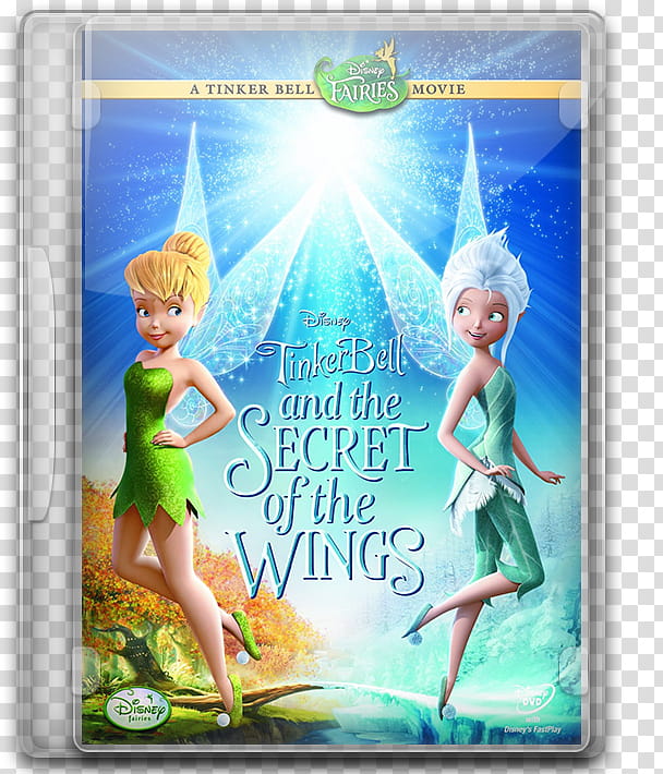 Secret of the Wings  DVD Case Icon transparent background PNG clipart