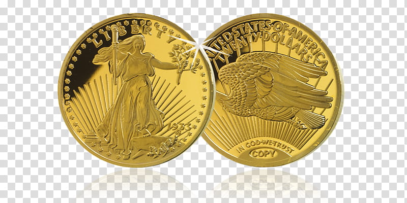 Cartoon Gold Medal, Coin, Double Eagle, 1933 Double Eagle, Saintgaudens Double Eagle, Silver, Gold Coin, Standing Liberty Quarter transparent background PNG clipart