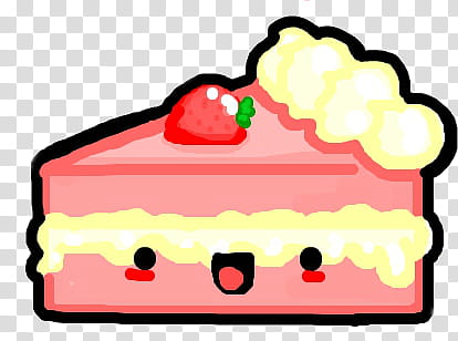 Recursos Texturas Cosas, strawberry cake slice illustration transparent background PNG clipart