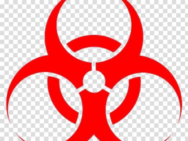Red Circle, Biological Hazard, Hazard Symbol, Sign, Sticker, Dangerous Goods, Safety, Health transparent background PNG clipart