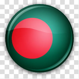 Flag Icons Asia, Bangladesh transparent background PNG clipart