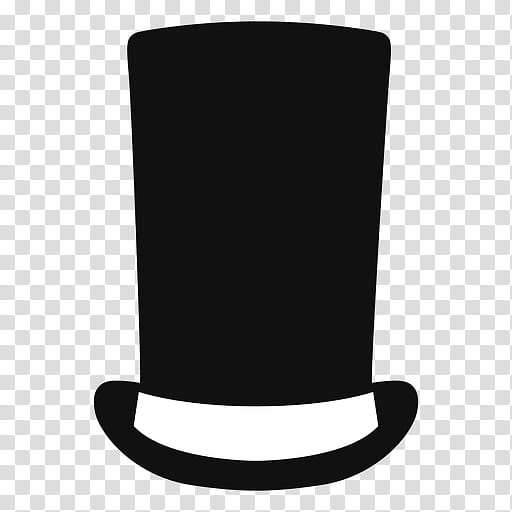 Hat, Monocle, Gentleman, Silhouette, Cylinder, Costume Hat, Costume Accessory, Headgear transparent background PNG clipart