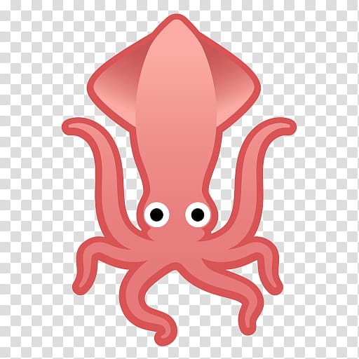 Apple Emoji, Squid, Octopus, Iphone, Tentacle, Thumb Signal, Android Nougat, Animal transparent background PNG clipart