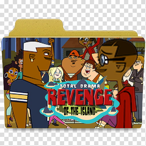Total Drama Revenge of the Island Folder Icon transparent background PNG clipart