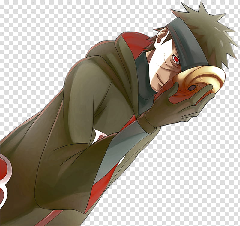 Tobi face edit, Uchiha Obito transparent background PNG clipart