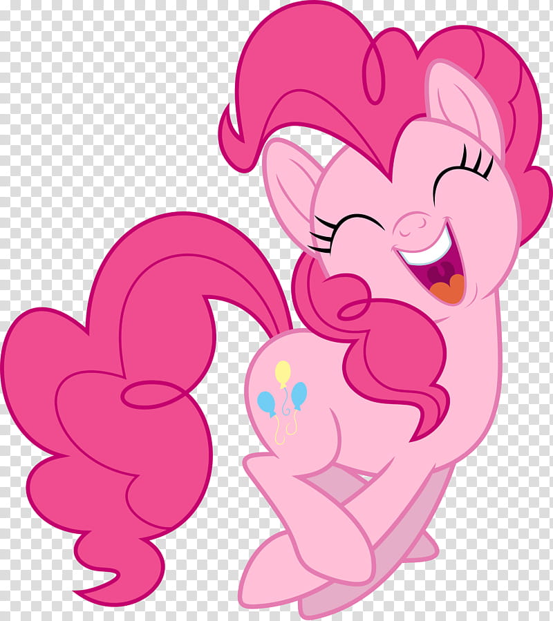 Mlp Fim New Pinkie Pie happy transparent background PNG clipart