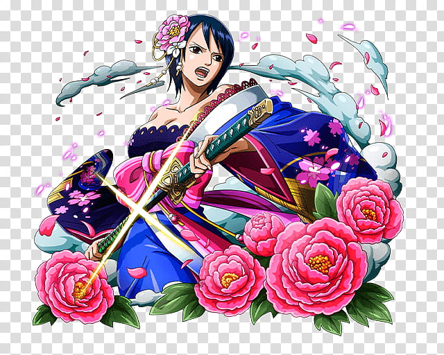 TASHIGI MARINE CAPTAIN, female One Piece character transparent background PNG clipart