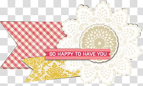 FILES, white, pink, and yellow ribbon with text overlay transparent background PNG clipart