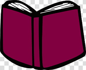 Walfas Recoloured Books Prop age, maroon and black book transparent background PNG clipart