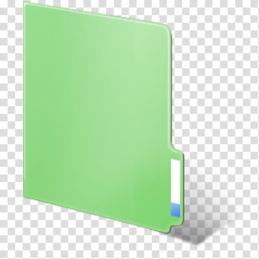 Win Clear Folder PS Droplet, green folder icon transparent background PNG clipart