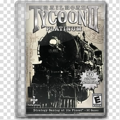 Game Icons , Railroad Tycoon II (Platinum) transparent background PNG clipart