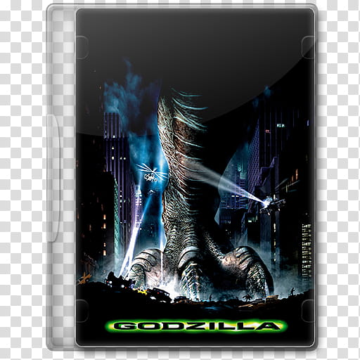 DVD Icon , Godzilla () transparent background PNG clipart