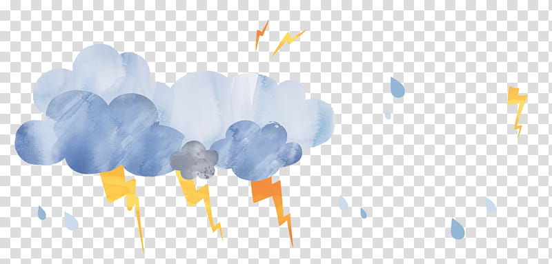 Cloud Drawing, Cartoon, Thunder, Lightning, Storm, Animation, Poster, Sky transparent background PNG clipart