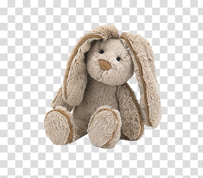 live in colors s, gray bunny plush toy transparent background PNG clipart