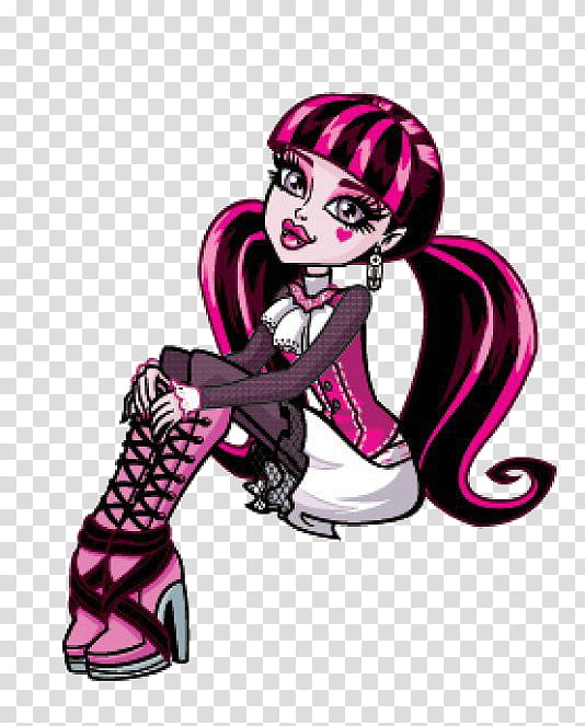 Draculaura, Monster High Draculaura character transparent background PNG clipart