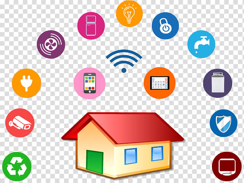 Automation Icon, Home Automation, House, Wireless Network, Internet Of Things, Smart Lighting, Computer Network, Home Network transparent background PNG clipart
