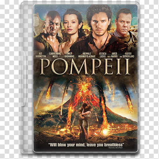 Movie Icon Mega , Pompeii, Pompeii DVD case transparent background PNG clipart