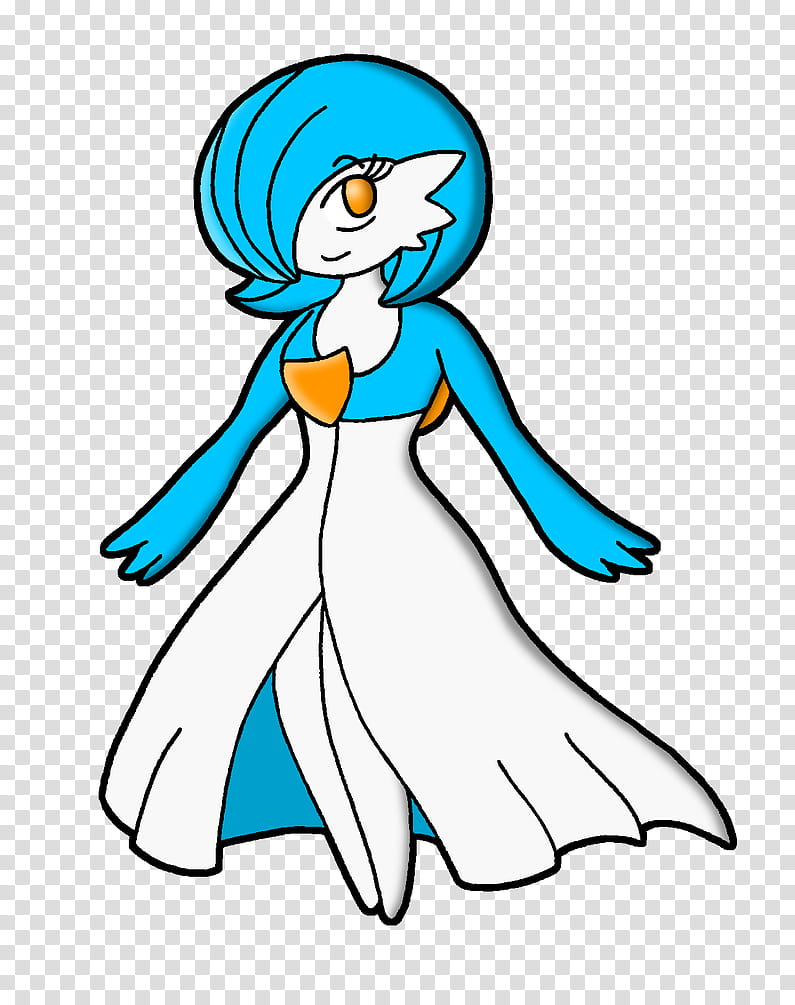 Shiny Mega Gardevoir transparent background PNG clipart