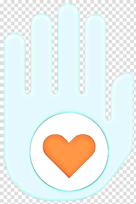 Orange, Cartoon, Hand, Finger, Line, Heart, Gesture transparent background PNG clipart