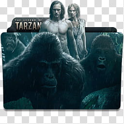 The Legend of Tarzan  Folder Icon , The Legend of Tarzan v_x transparent background PNG clipart