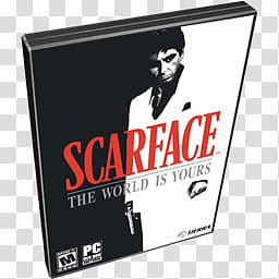 PC Games Dock Icons v , Scarface The World is Yours transparent background PNG clipart