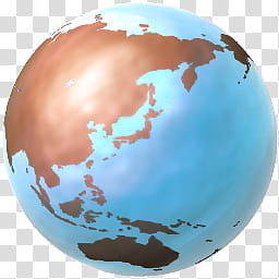 Globe Far East series WIN, J_MochaBlcyanRomax transparent background PNG clipart