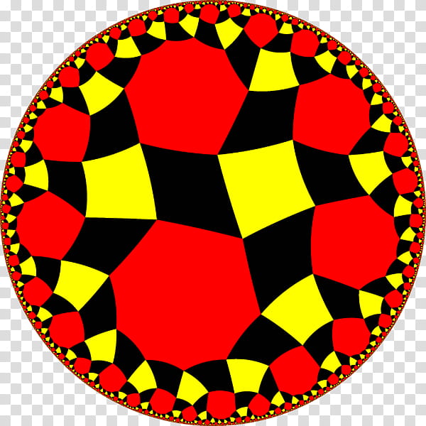 Hexagon, Circle Limit Iii, Hyperbolic Geometry, Tessellation, Symmetry, Rhombitetraoctagonal Tiling, Uniform Tilings In Hyperbolic Plane, Rhombitetraapeirogonal Tiling transparent background PNG clipart