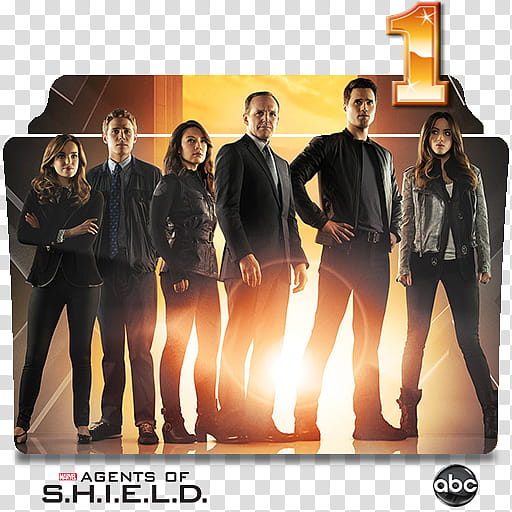 Agents of SHIELD series and season folder icons, Marvels Agents of Shield S ( transparent background PNG clipart