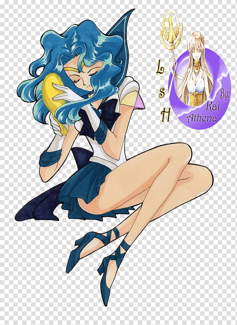Sailor Neptune  transparent background PNG clipart