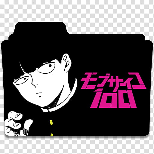 Anime Icon , Mob Psycho  v, black-haired male anime character illustration transparent background PNG clipart