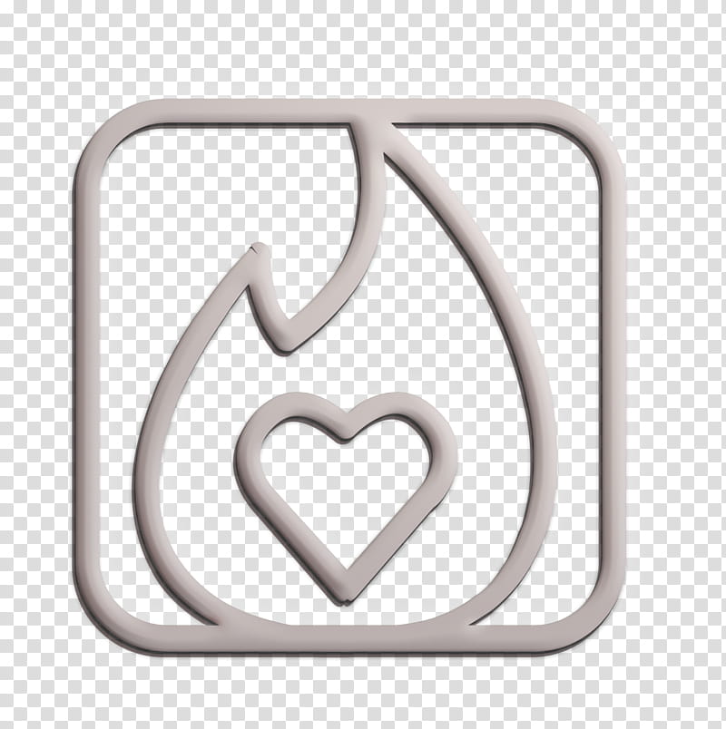 ember icon media icon network icon, Social Icon, Symbol, Heart, Arrow, Silver, Metal transparent background PNG clipart