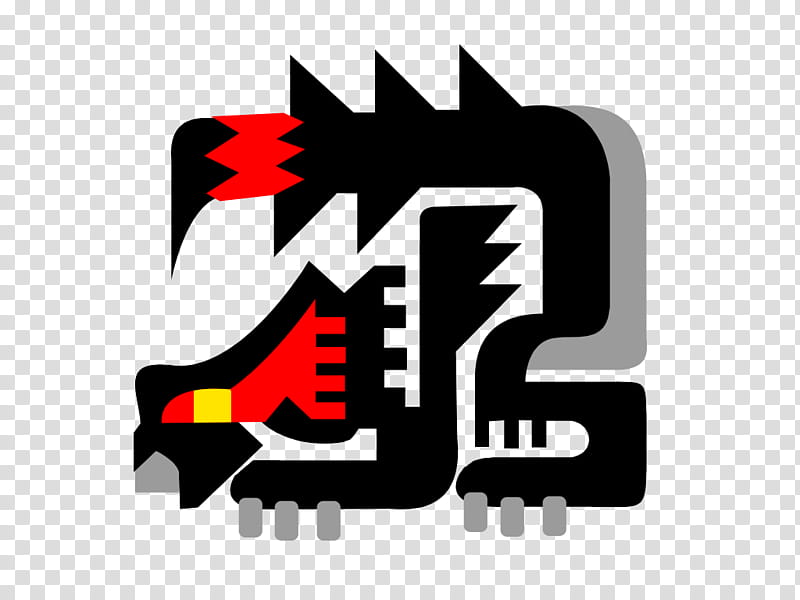 Monster Hunter Nargacuga Icon, black and gray dragon illustration transparent background PNG clipart