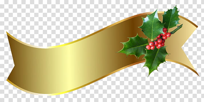 Christmas stickers, brown and green ribbon template transparent background PNG clipart
