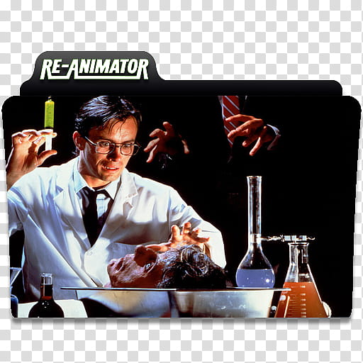 Epic  Movie Folder Icon Vol , Re-Animator transparent background PNG clipart