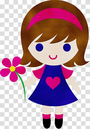 Cartoon Girl Character Doll Sweet Model Drawing Kawaii Anime Manga Design  PNG Images | PNG Free Download - Pikbest