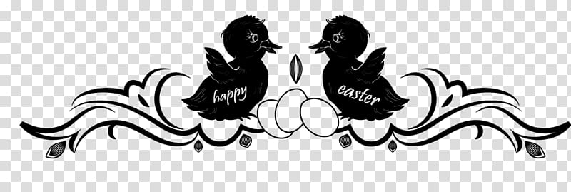 Happy Easter poster transparent background PNG clipart