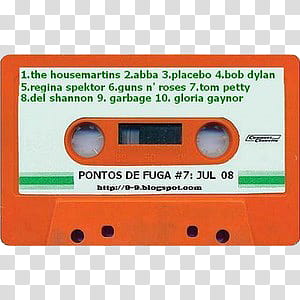 ORANGES oh my, Pontos De Fuga #: Jul  cassette tape transparent background PNG clipart