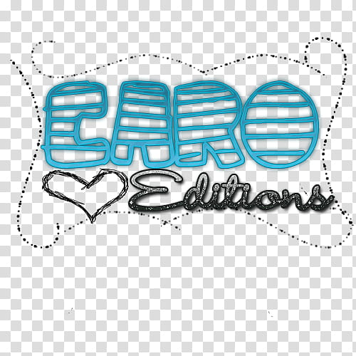Texto Caro Editions transparent background PNG clipart