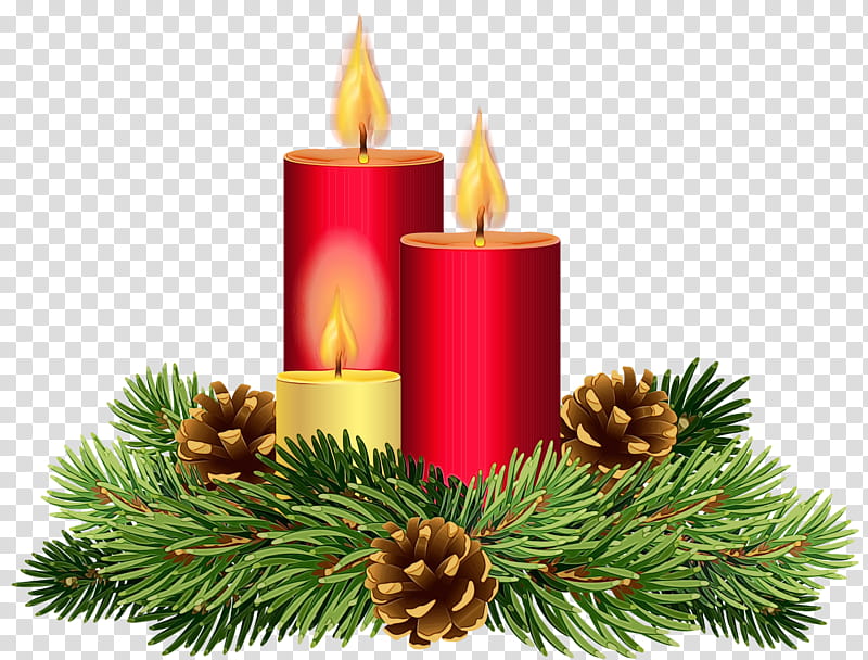 Christmas decoration, Watercolor, Paint, Wet Ink, Candle, Oregon Pine, Lighting, Colorado Spruce transparent background PNG clipart Christmas decoration, Watercolor, Paint, Wet Ink, Candle, Oregon Pine, Lighting, Colorado Spruce transparent background PNG clipart