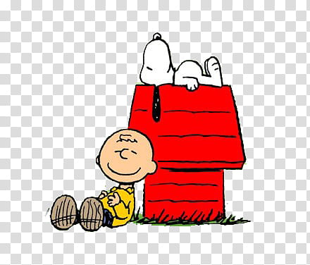 snoopy, Snoopy and Charlie Brown sleeping transparent background PNG clipart