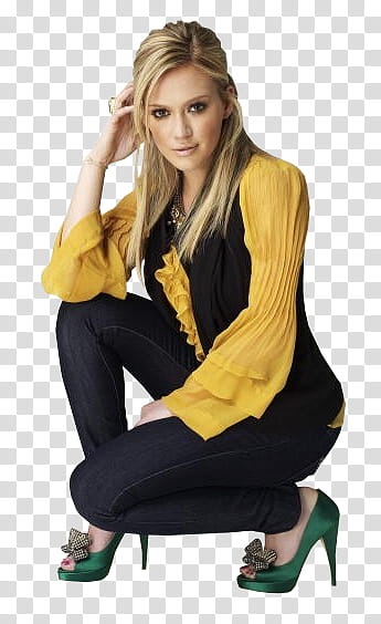 Hilary Duff transparent background PNG clipart