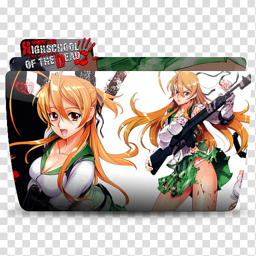 Highschool of the Dead folder transparent background PNG clipart