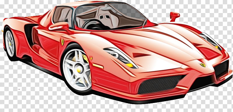 land vehicle vehicle car sports car supercar, Watercolor, Paint, Wet Ink, Automotive Design, Race Car, Sports Prototype, Model Car transparent background PNG clipart