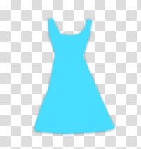 Recursos para crear dolls, women's teal sleeveless dress illustration transparent background PNG clipart