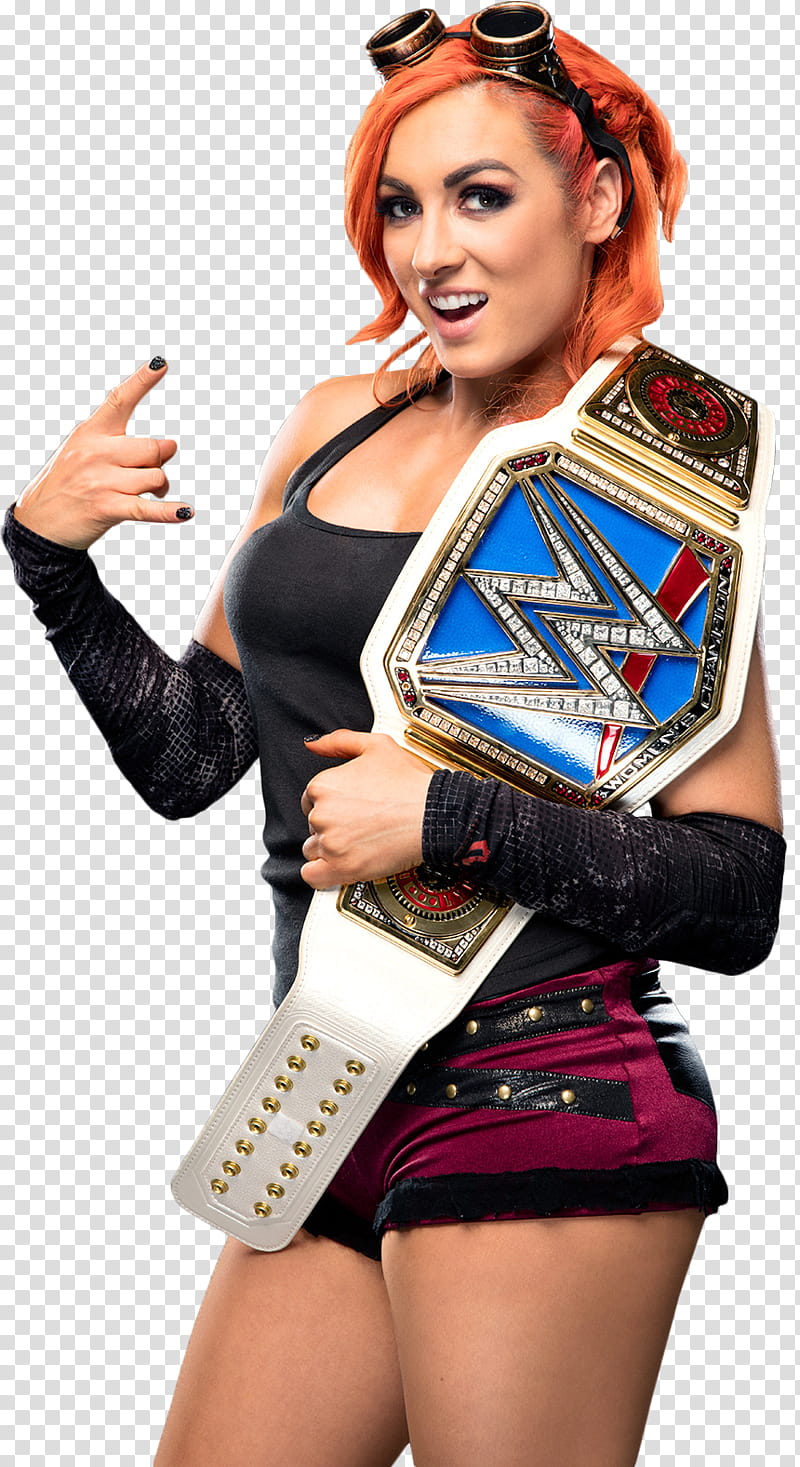 Becky Lynch SDLIVE Women Champion  transparent background PNG clipart