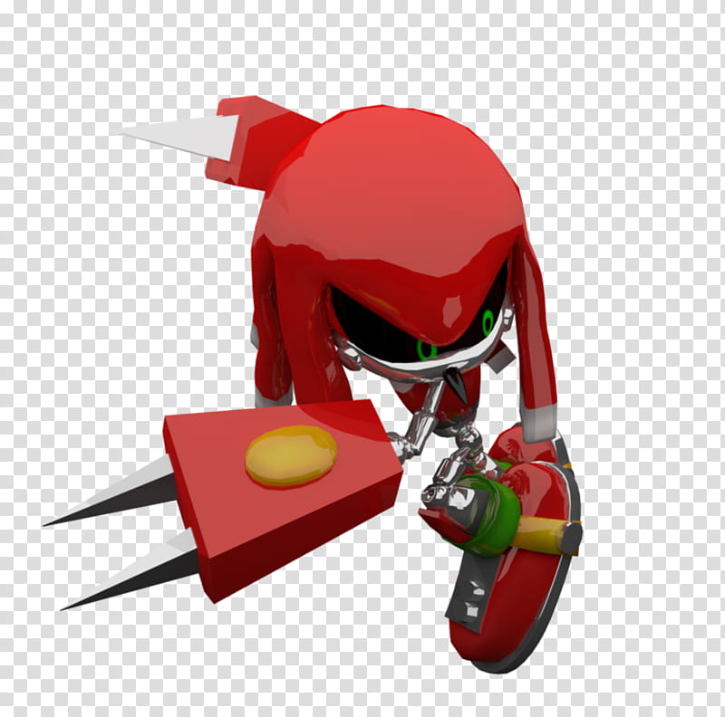 Metal, Digital Art, Knuckles The Echidna, Character, Metal Knuckles, Tails Doll, Fan Art, Video Games, Art Game, Cartoon transparent background PNG clipart