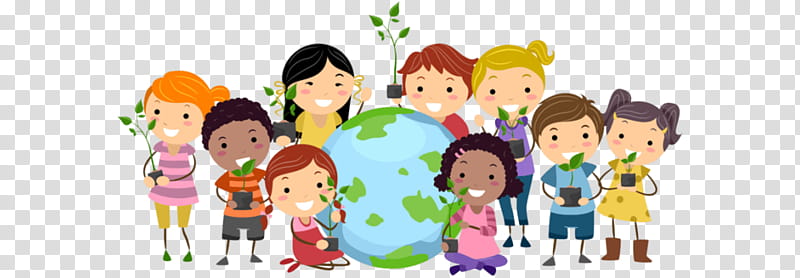 Cartoon Happy Friendship Day, Earth Day, Child, Earth Hour, Planet, Natural Environment, Arbor Day, Recycling transparent background PNG clipart